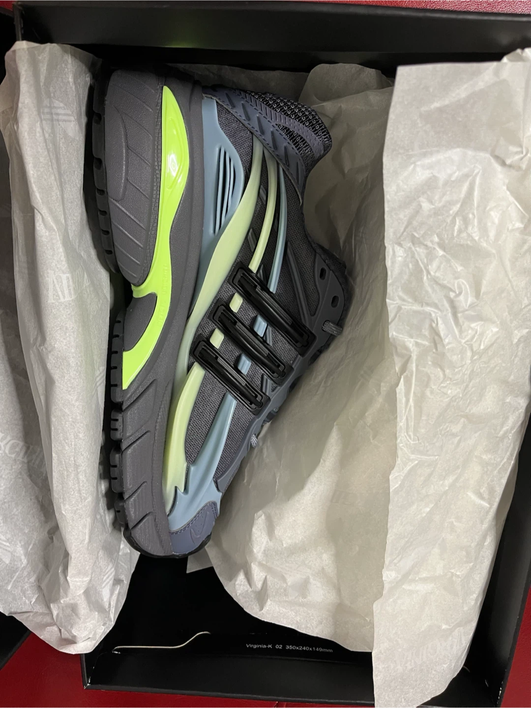 Adidas Adistar Jellyfish PW Light Brown Neon Size 8.5 Brand New - photo 2