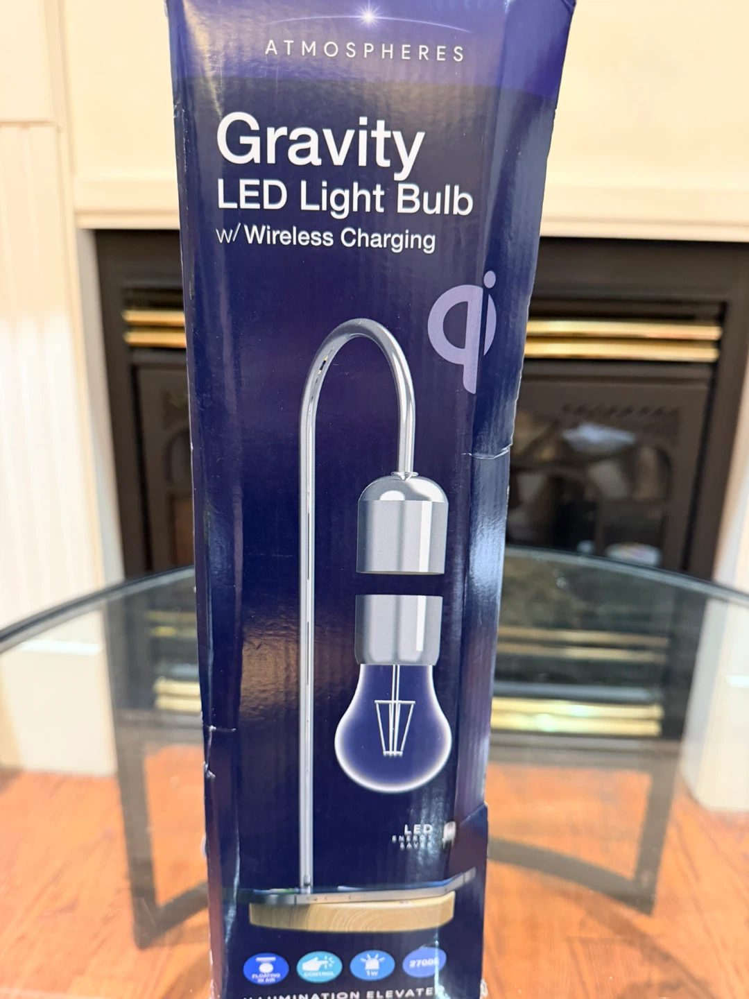 NEW Atmospheres Gravity Floating LED Lamp & Wireless Charger - photo 2