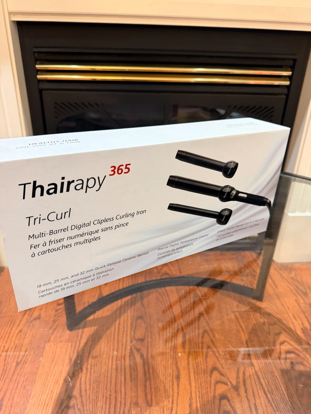 NEW Thairapy 365 Tri-Curl 3-in-1 Curling Iron Set