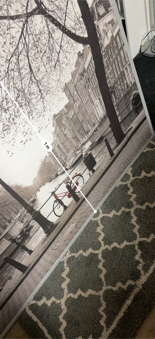 Large Amsterdam Canal Scene Wall Art - photo 4