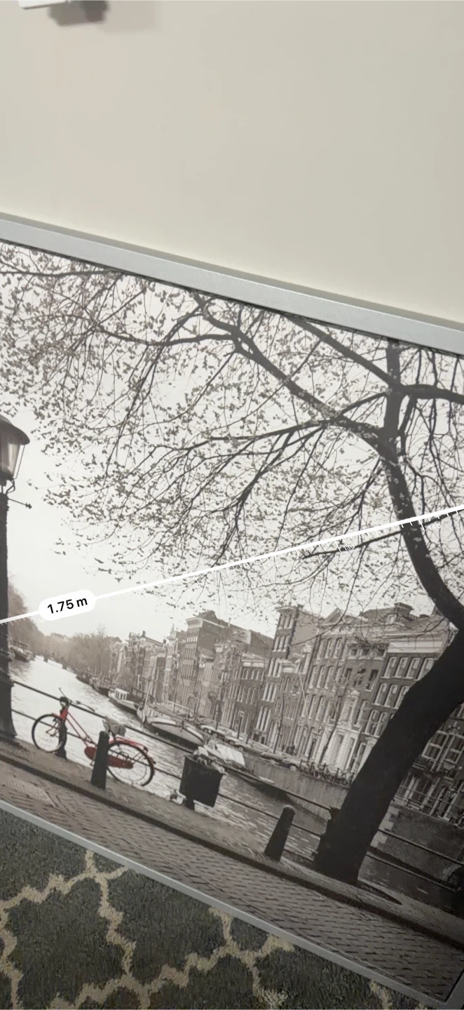 Large Amsterdam Canal Scene Wall Art - photo 5
