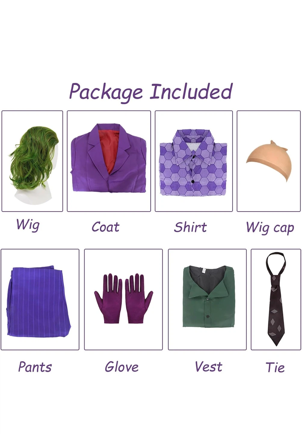Kids Joker Costume Set - photo 2