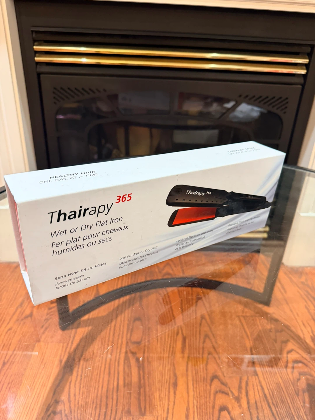 NEW Thairapy 365 Wet or Dry Hair Straightener Flat Iron