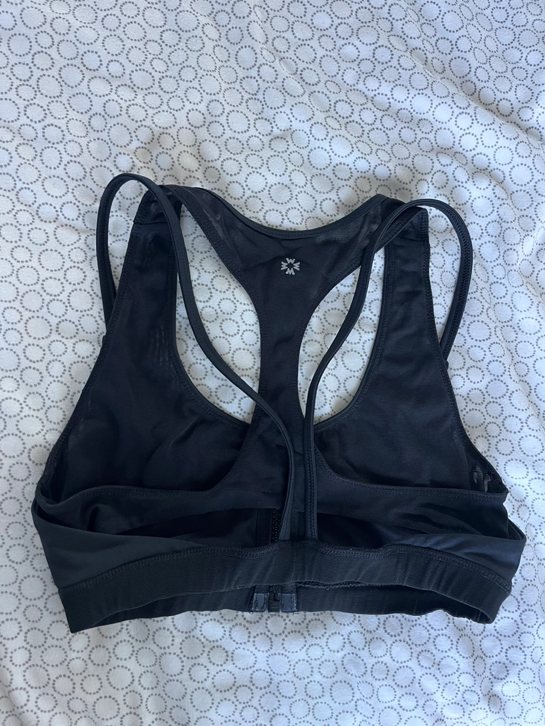 Urban Outfitters - Black Front-Zip Sports Bra - photo 2