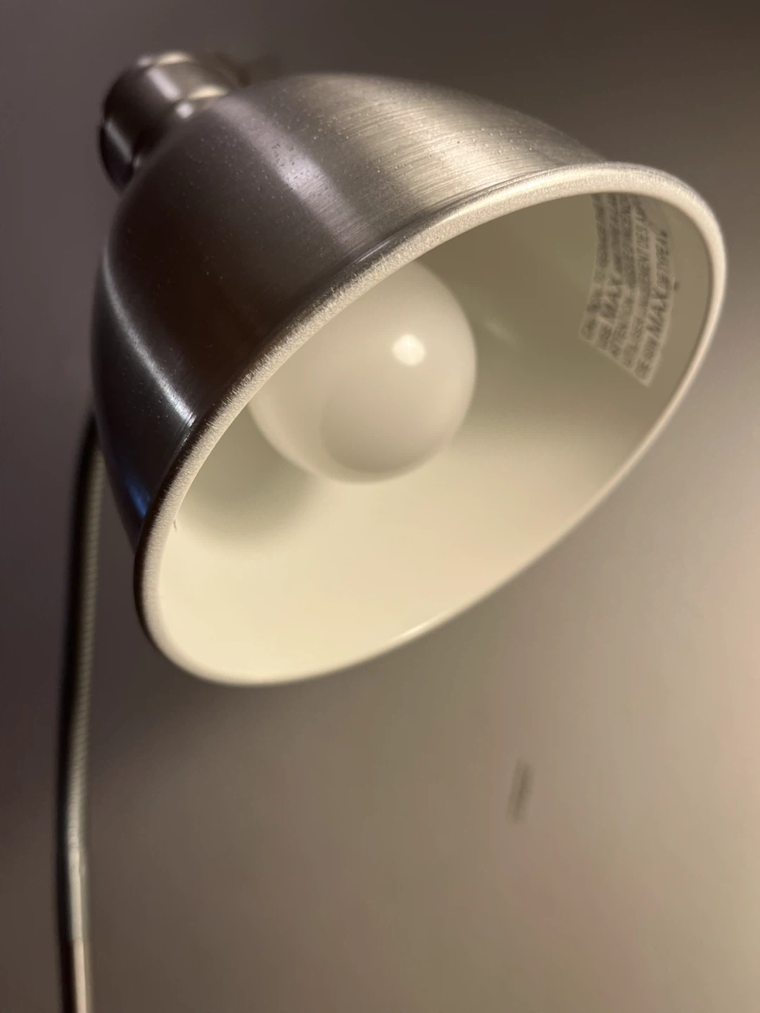 Set of Two Brushed Steel Floor Lamps - photo 2