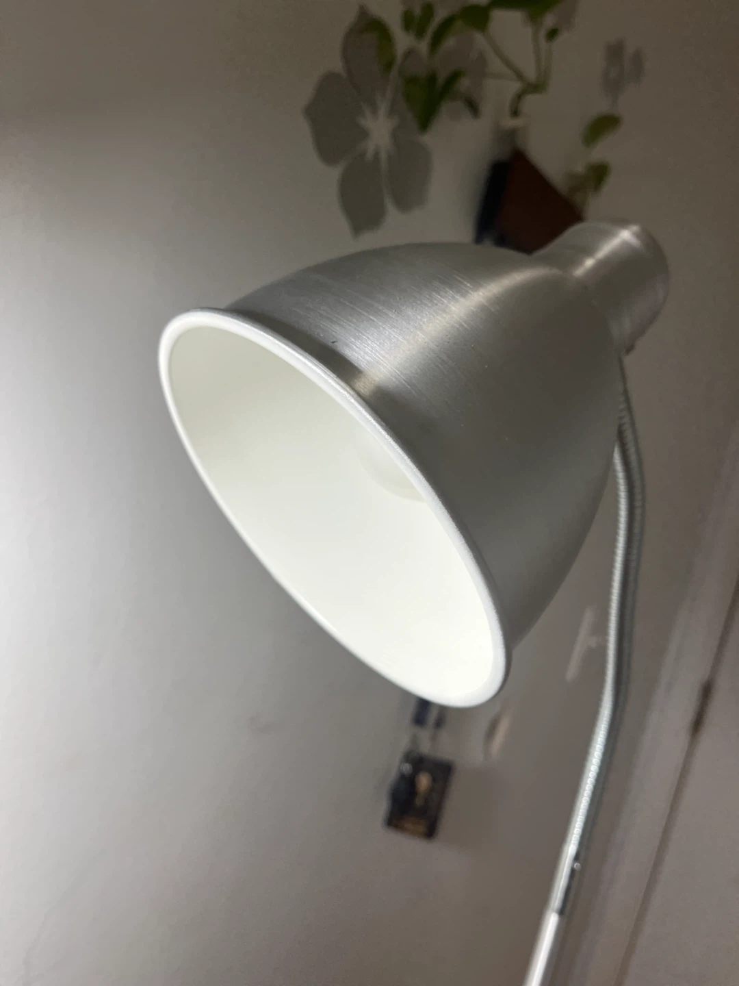 Set of Two Brushed Steel Floor Lamps - photo 3