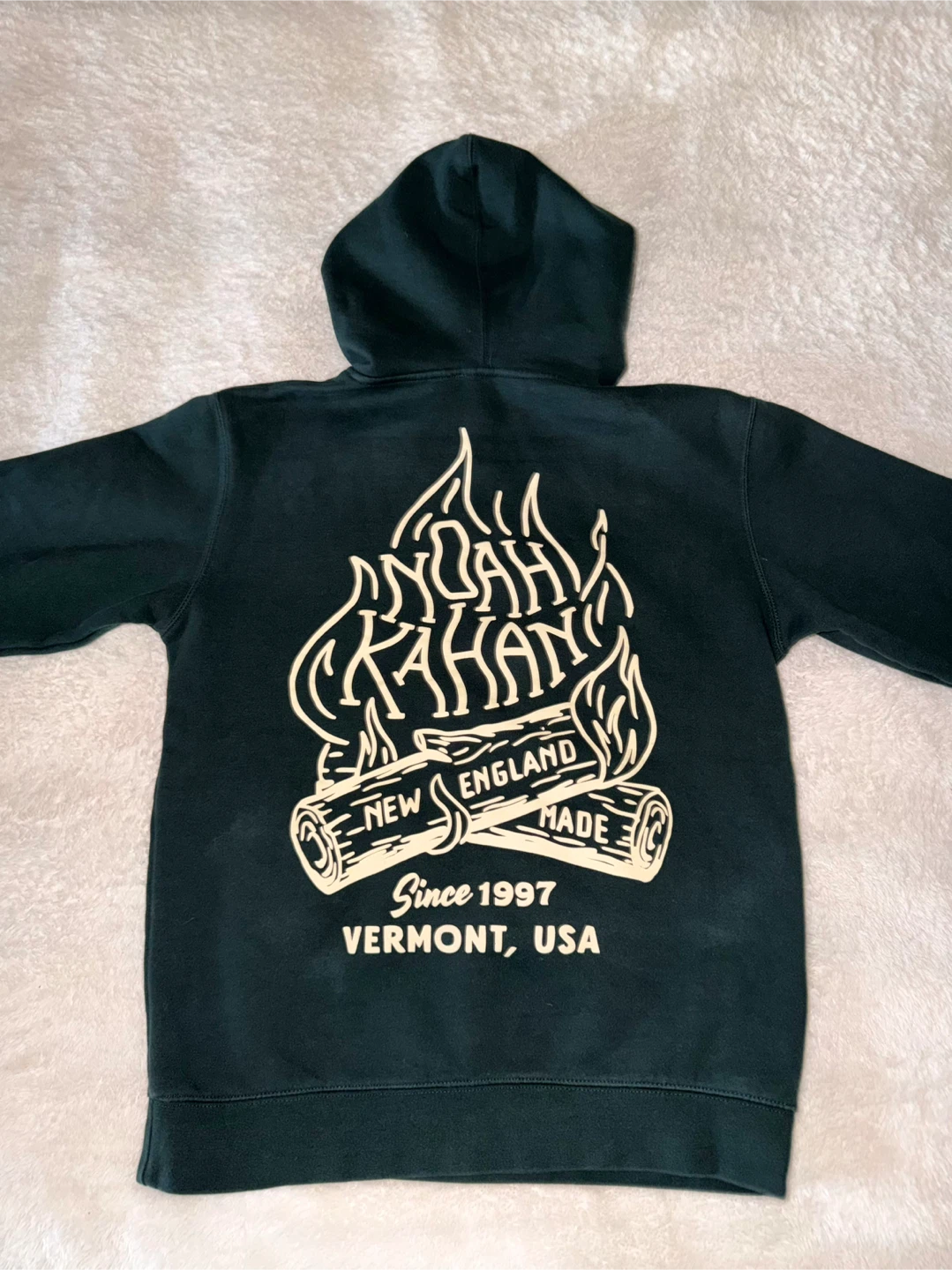 Noah Kahan Stick Season Campfire Hoodie Merch - photo 3