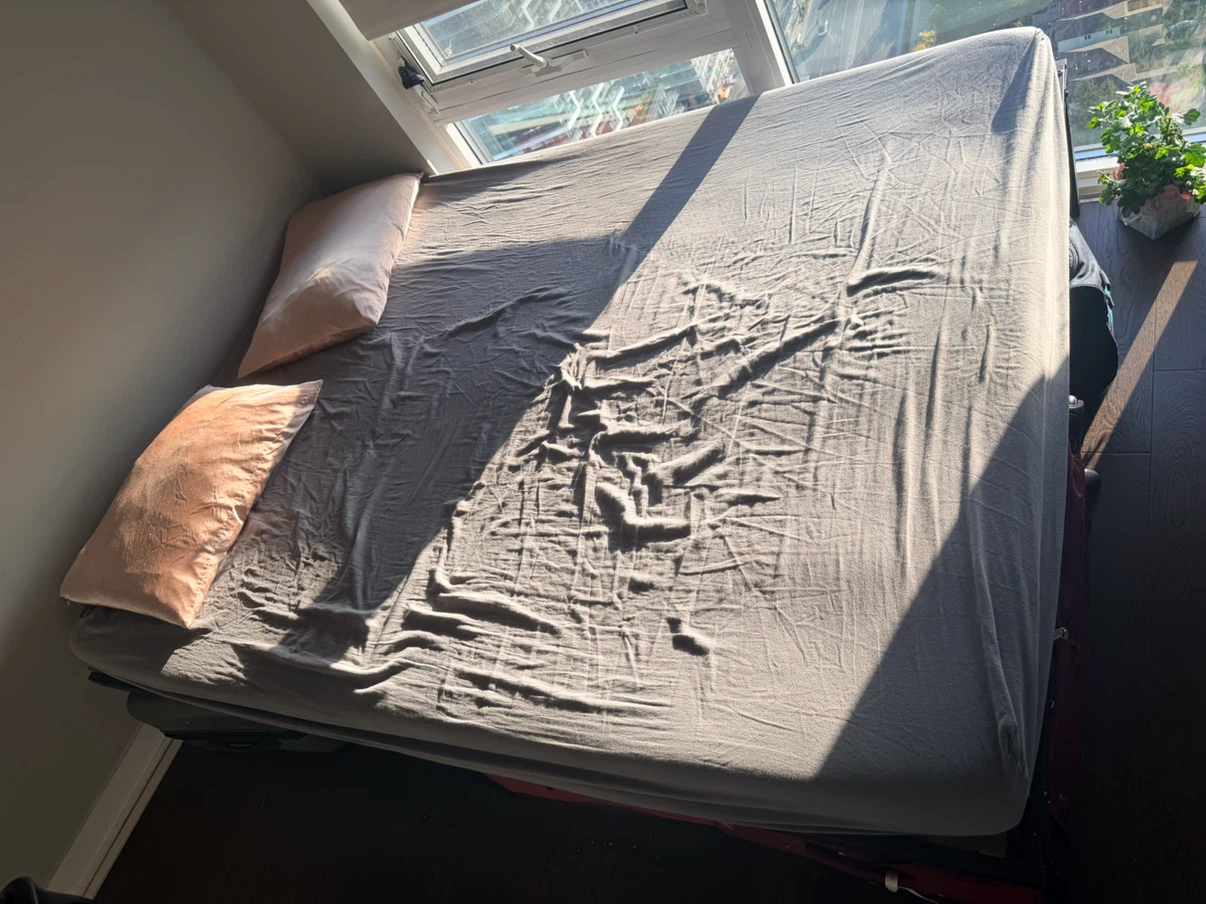 Queen Size Bed Frame and Mattress