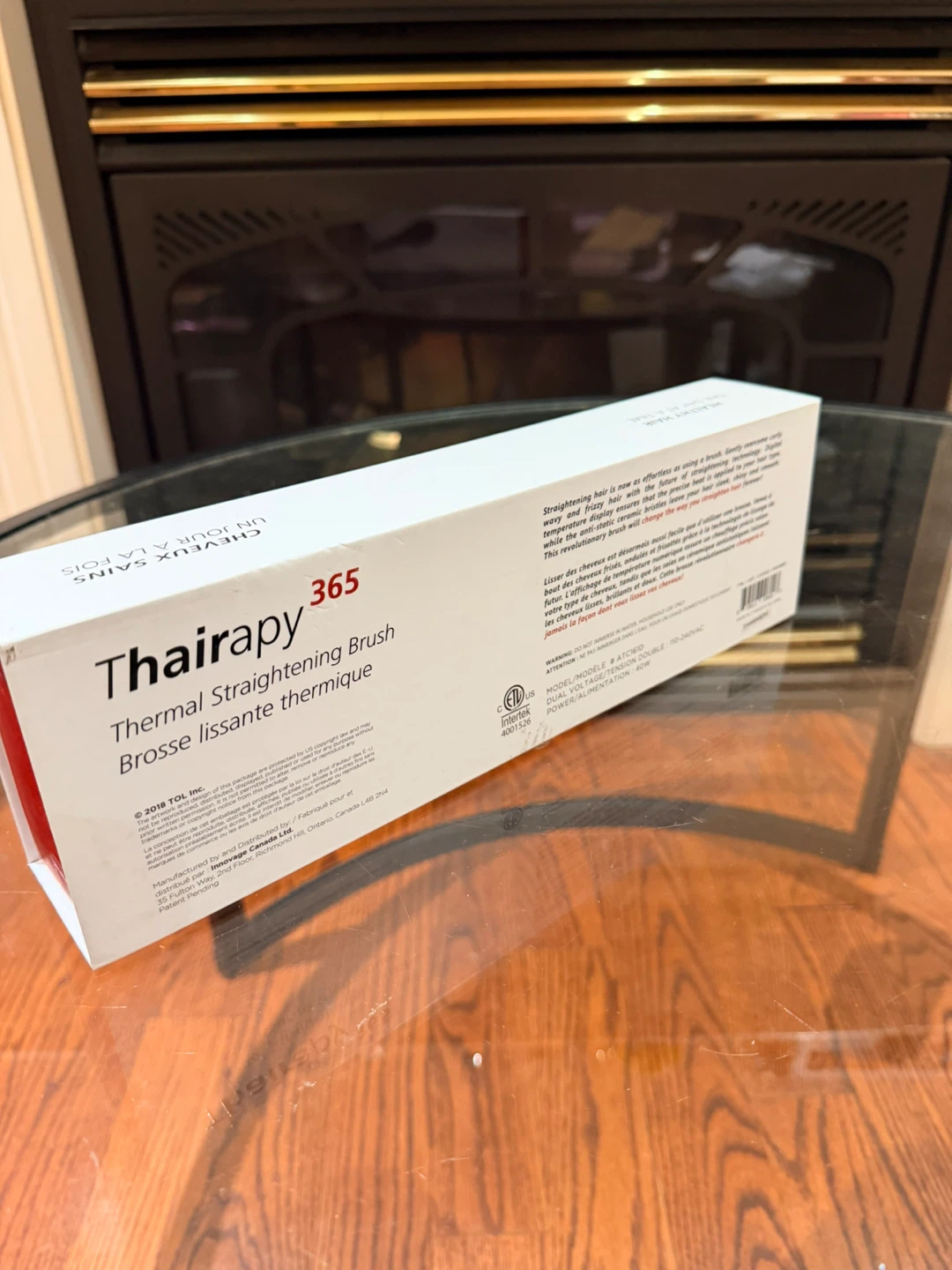NEW Thairapy 365 Thermal Hair Straightening Brush - photo 3