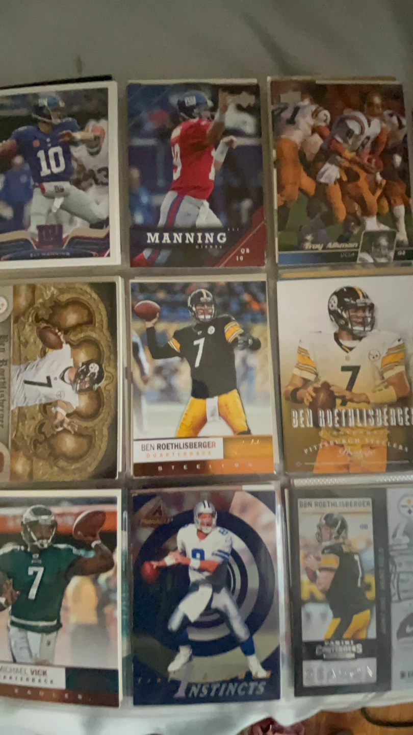 Assorted NFL Football Player Cards