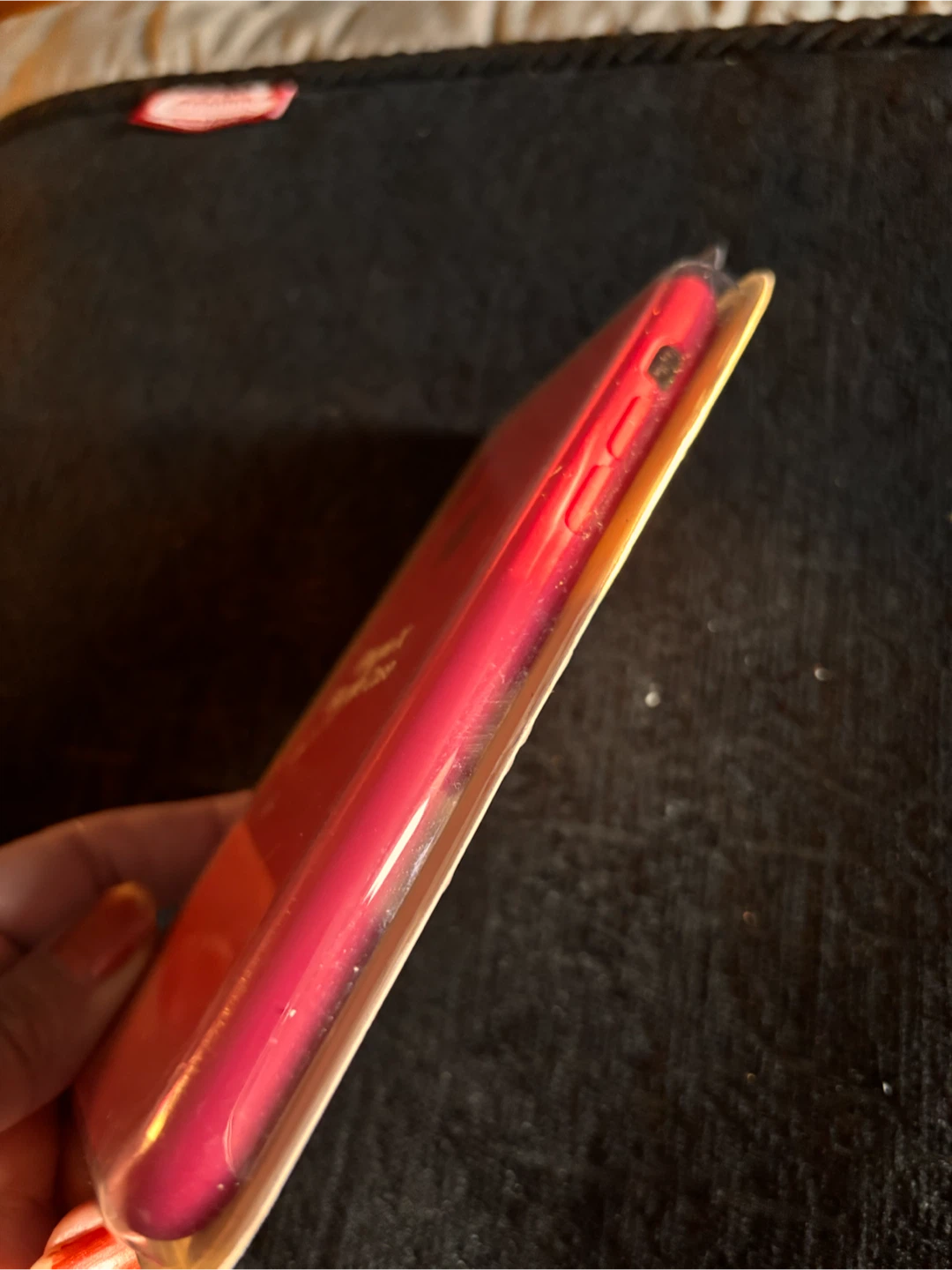 Apple iPhone X Silicone Case - Rose Red - photo 2