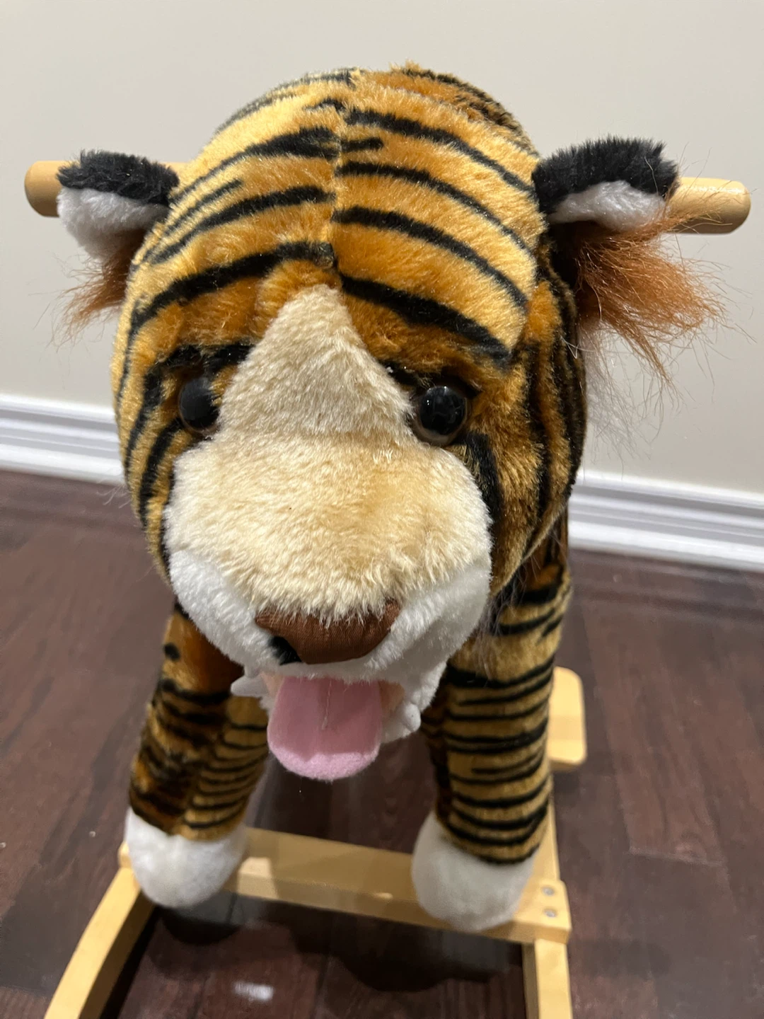 Plush Tiger Rocking Horse - photo 3