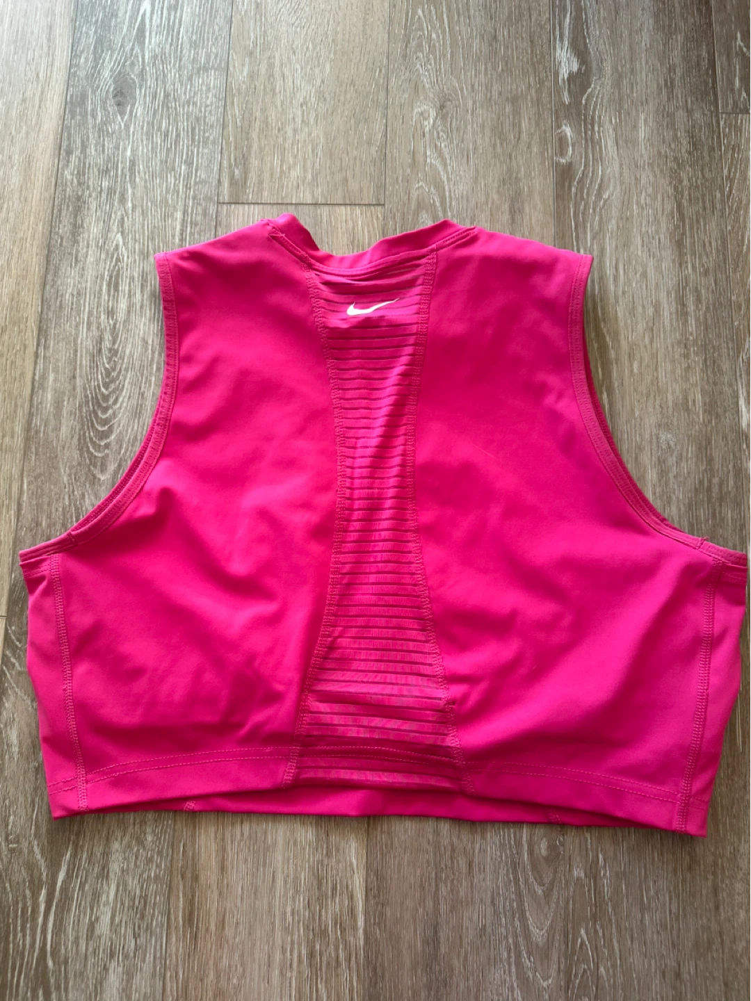 Nike Pro Dri-FIT Pink Crop Tank Top XL - photo 2