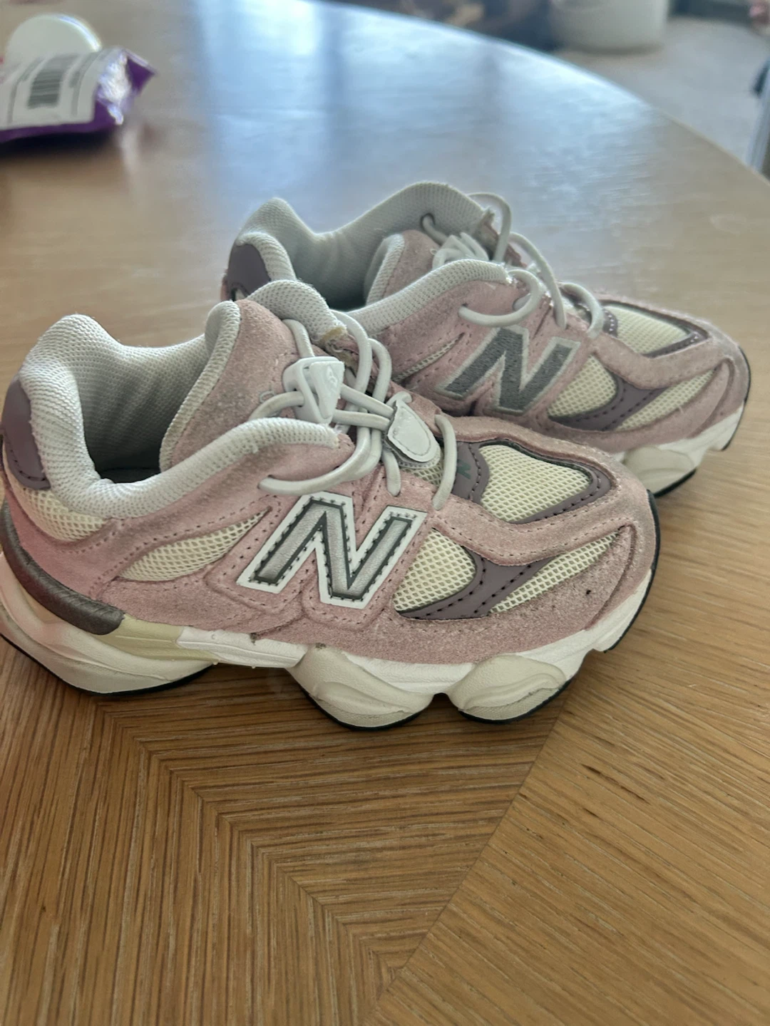 New Balance 9060 Pink Toddler Shoes