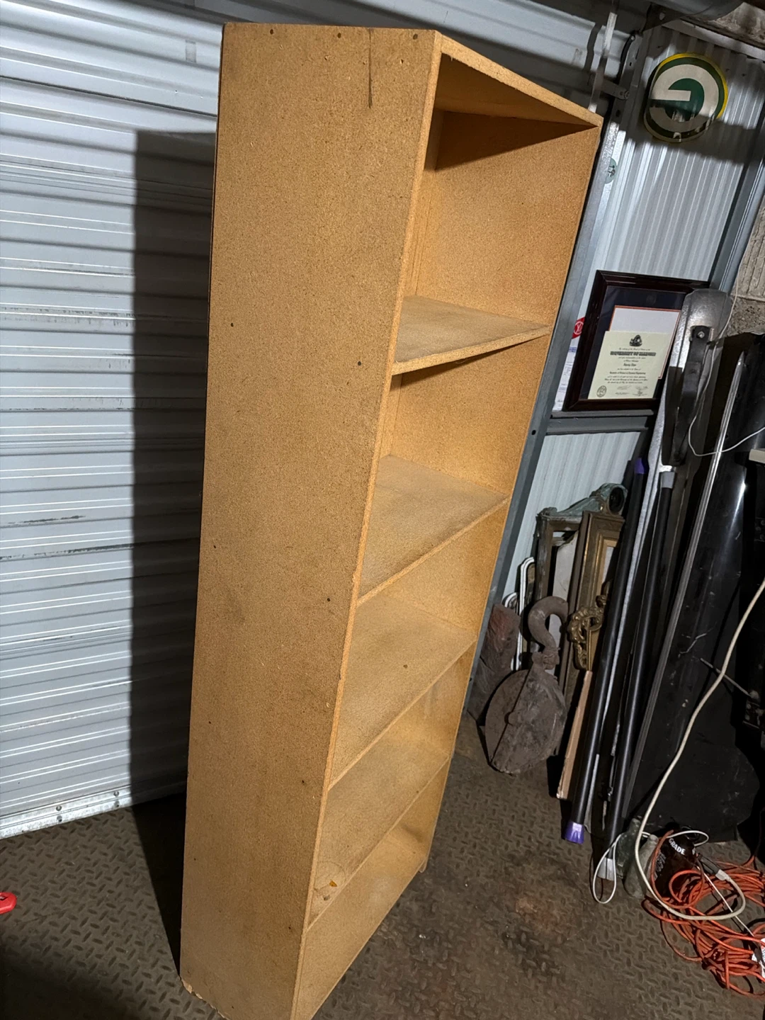 Tall Wooden Bookshelf l-12; w-24; h-72” - photo 2