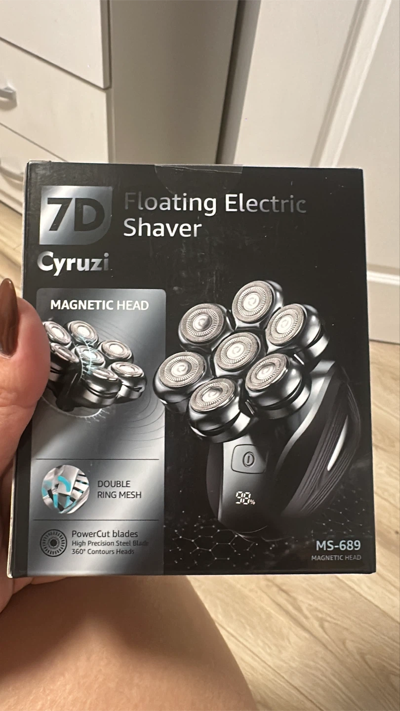 Cyruzi 7D Floating Electric Shaver MS-689