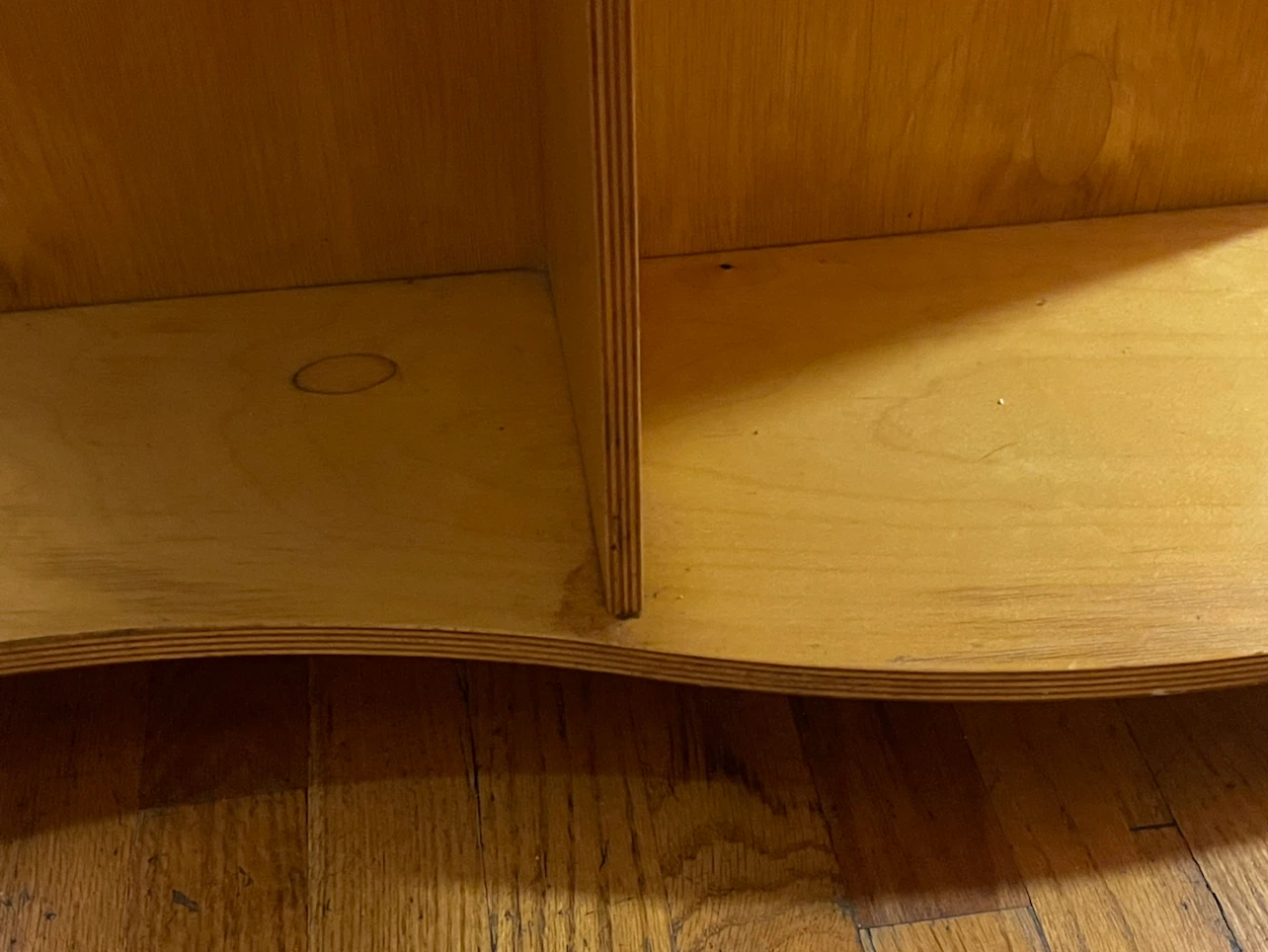 Small Convenient Wooden Table on Wheels - photo 2