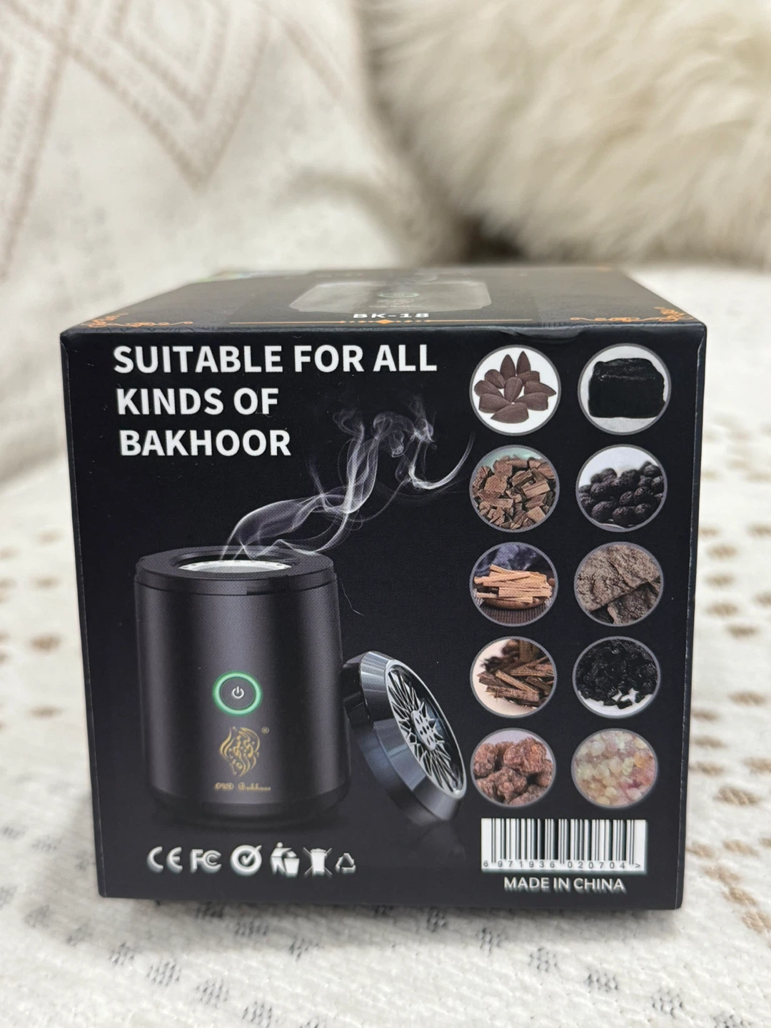 OUD Bukhoor BK-18 Portable Incense Burner - photo 2