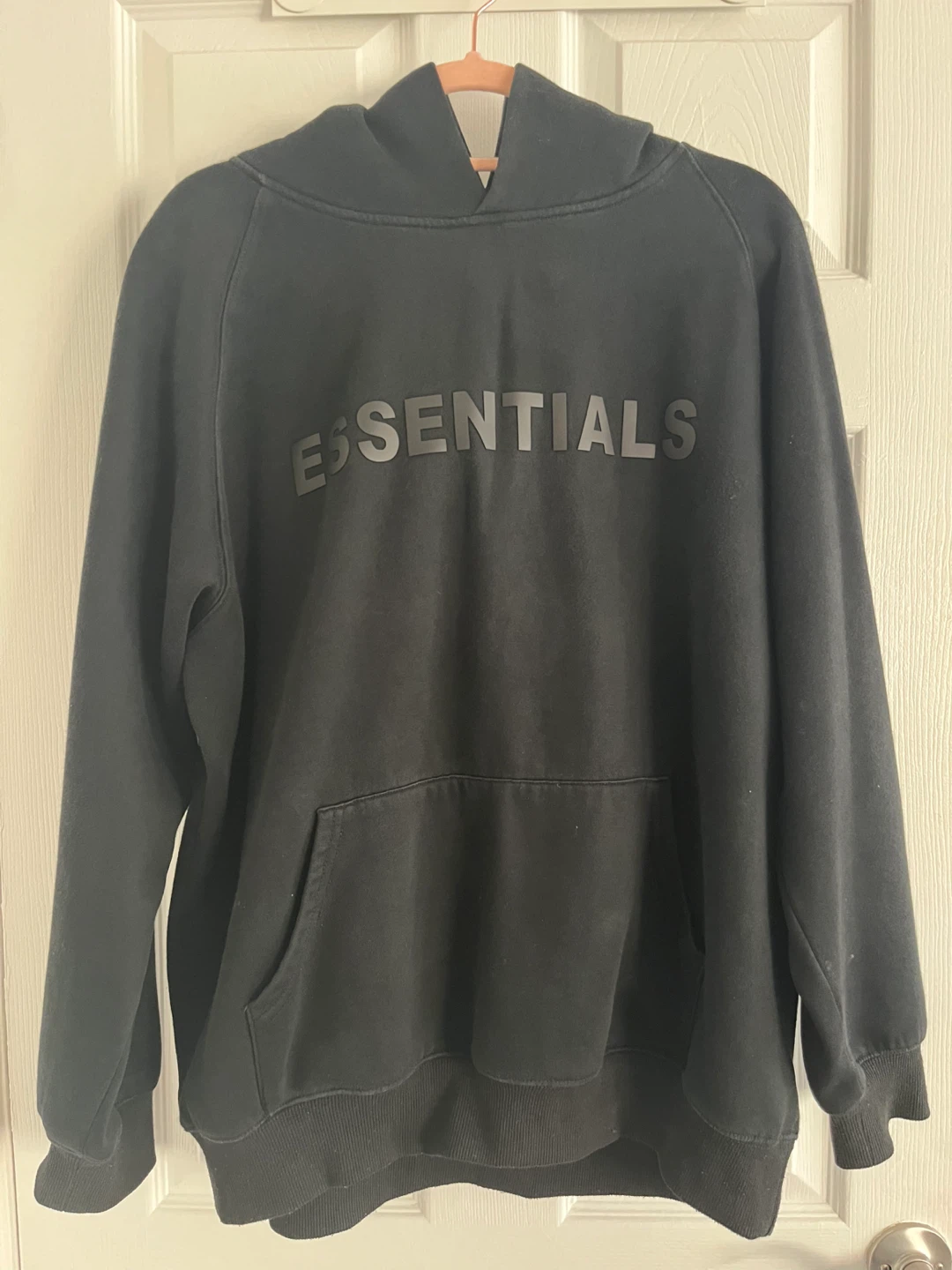 Black Essentials Fear of God Hoodie