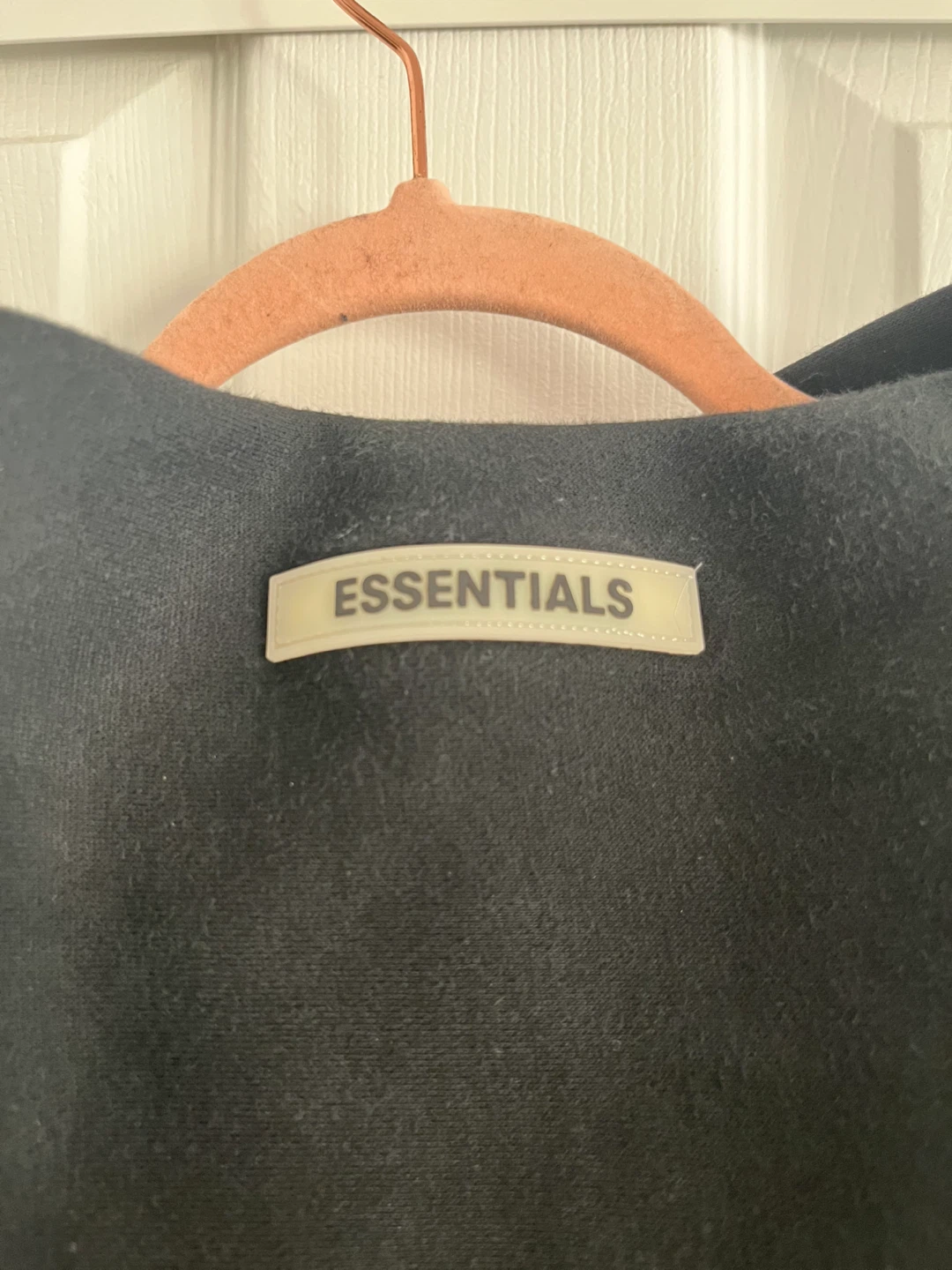Black Essentials Fear of God Hoodie - photo 3