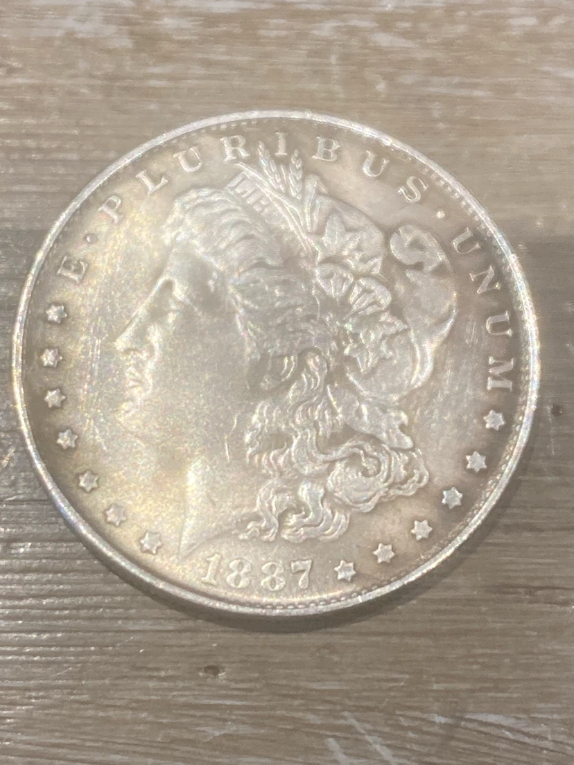 1887 Morgan Silver Dollar
