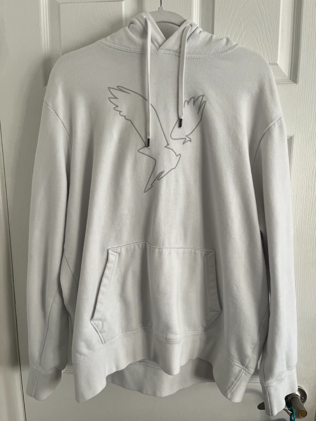 American Eagle Super Soft White Hoodie