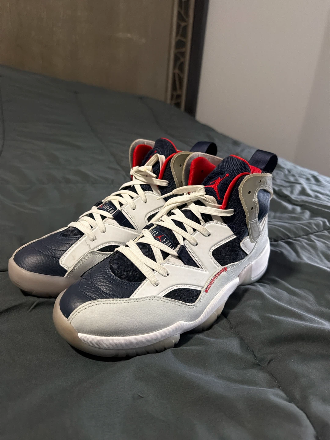 Jordan Two Trey White Navy Red