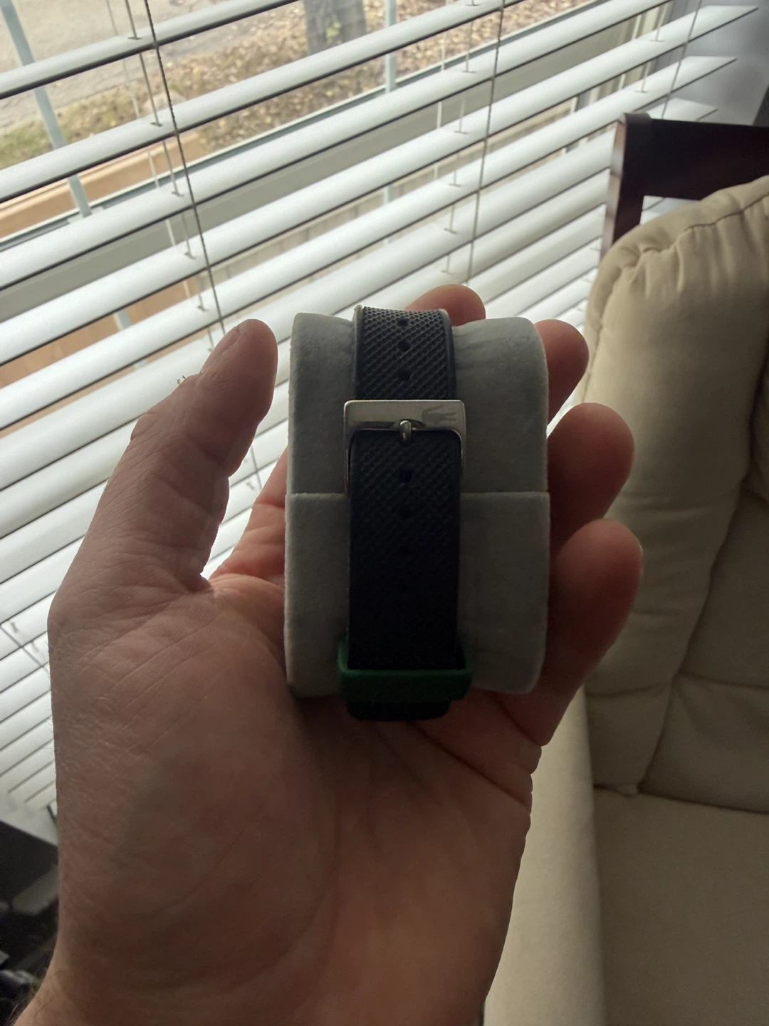 Lacoste Black and Red Wristwatch - photo 2