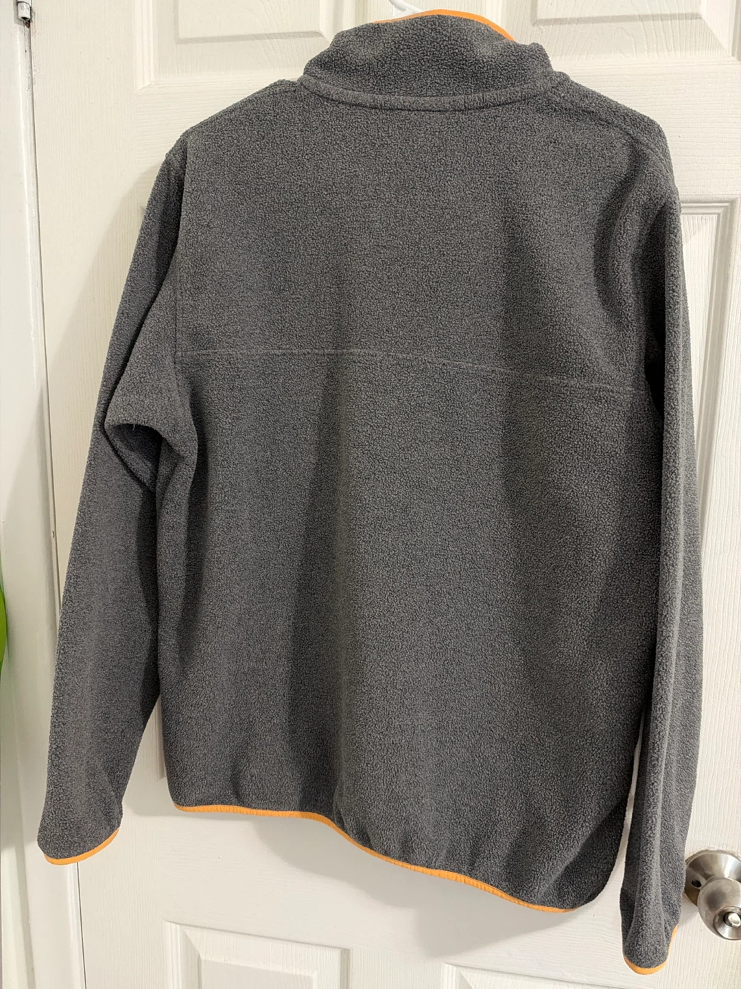 Patagonia Synchilla Snap-T Fleece Pullover - Grey/Orange - photo 4