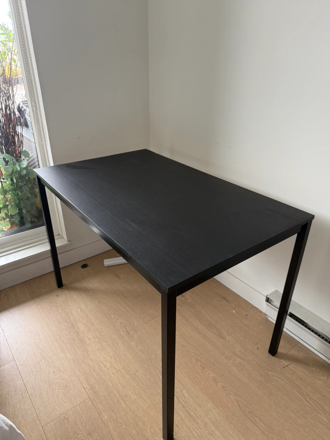 Black IKEA Table