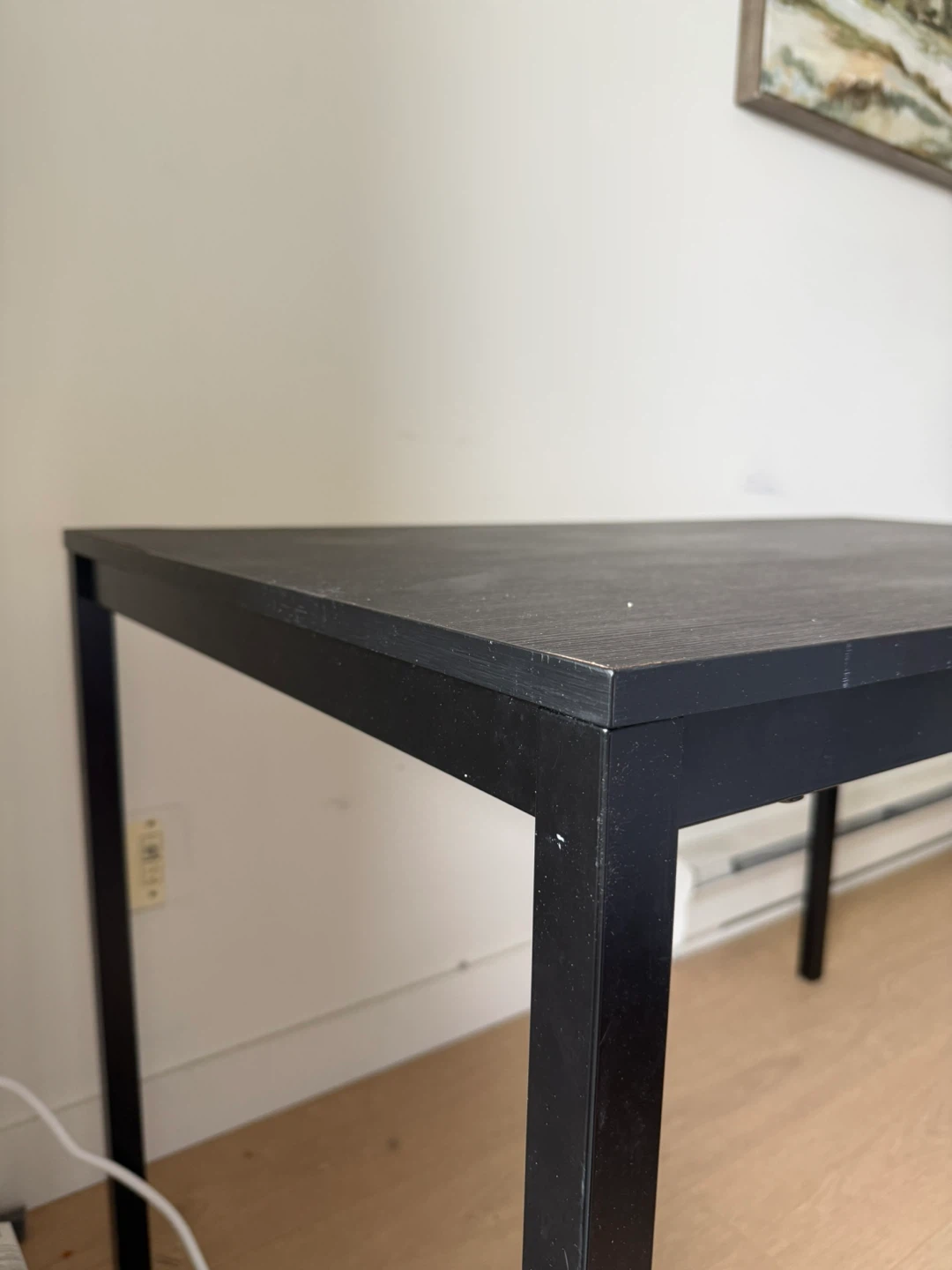 Black IKEA Table - photo 4