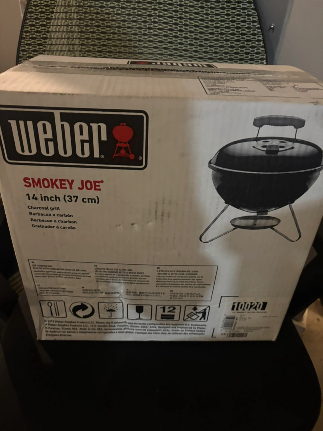 Weber Smokey Joe 14-inch Charcoal Grill