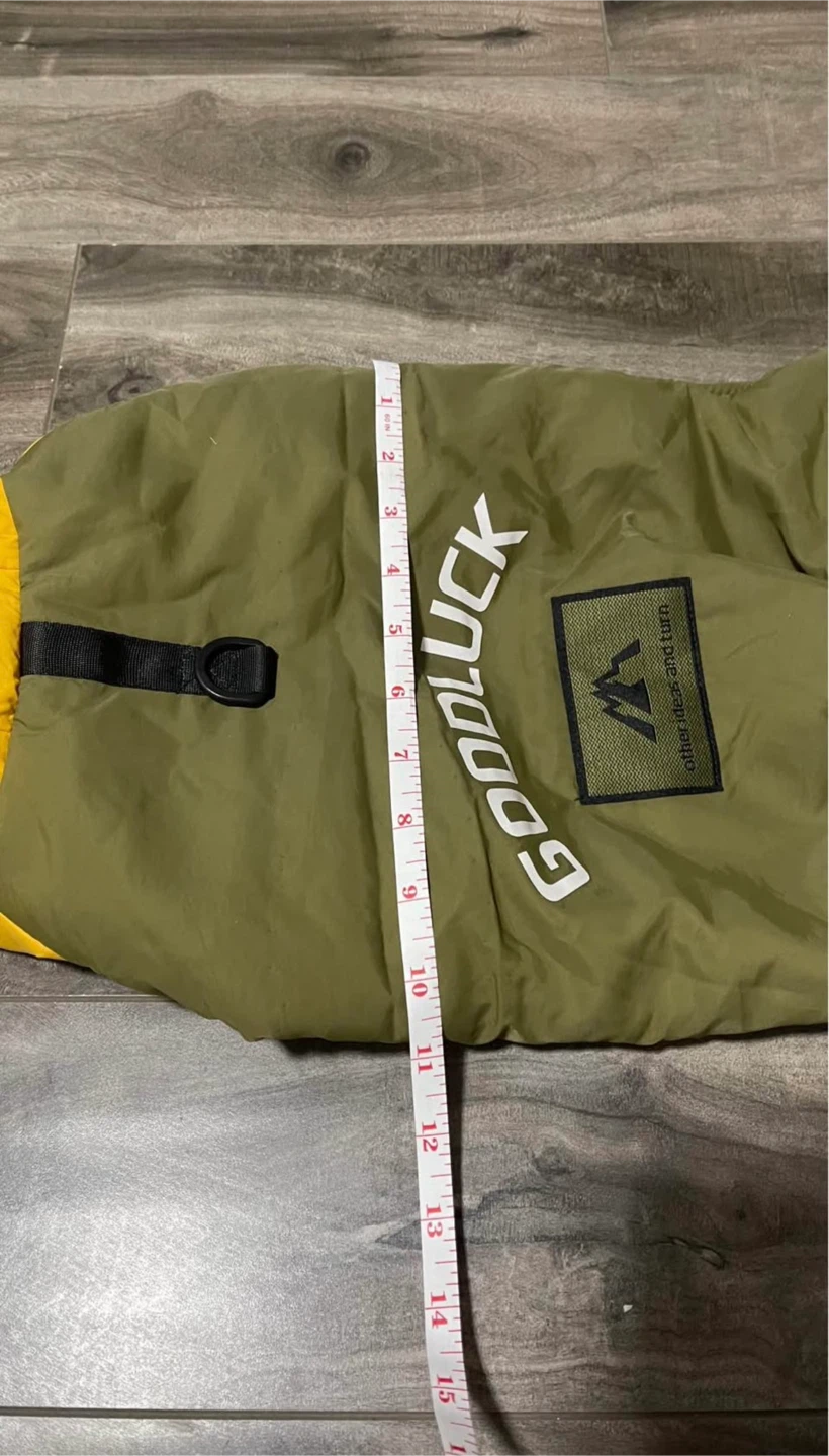 Goodluck Olive Green Dog Puffer Jacket - photo 3