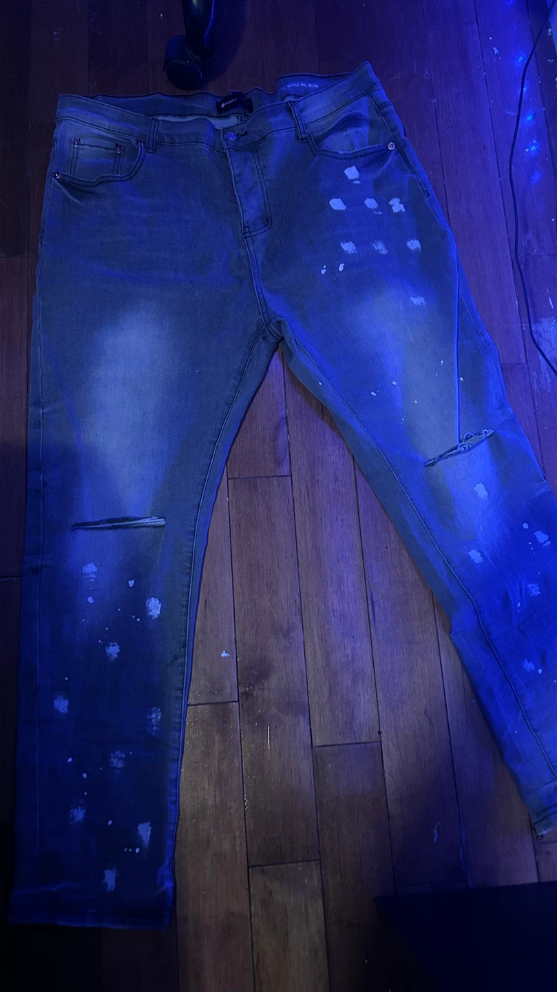 Purple Brand Distressed Denim Jeans - photo 2