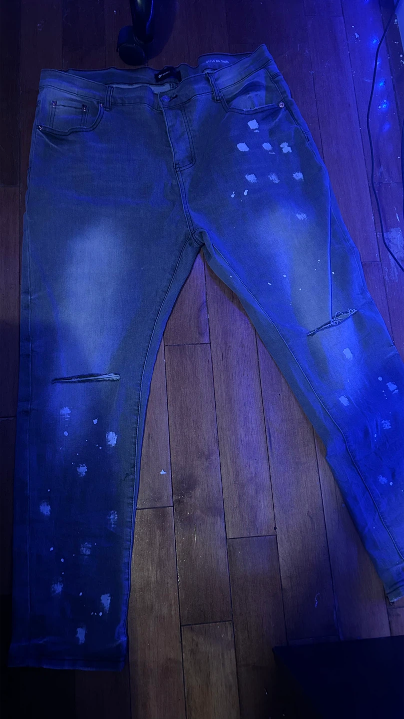 Purple Brand Distressed Denim Jeans - photo 3