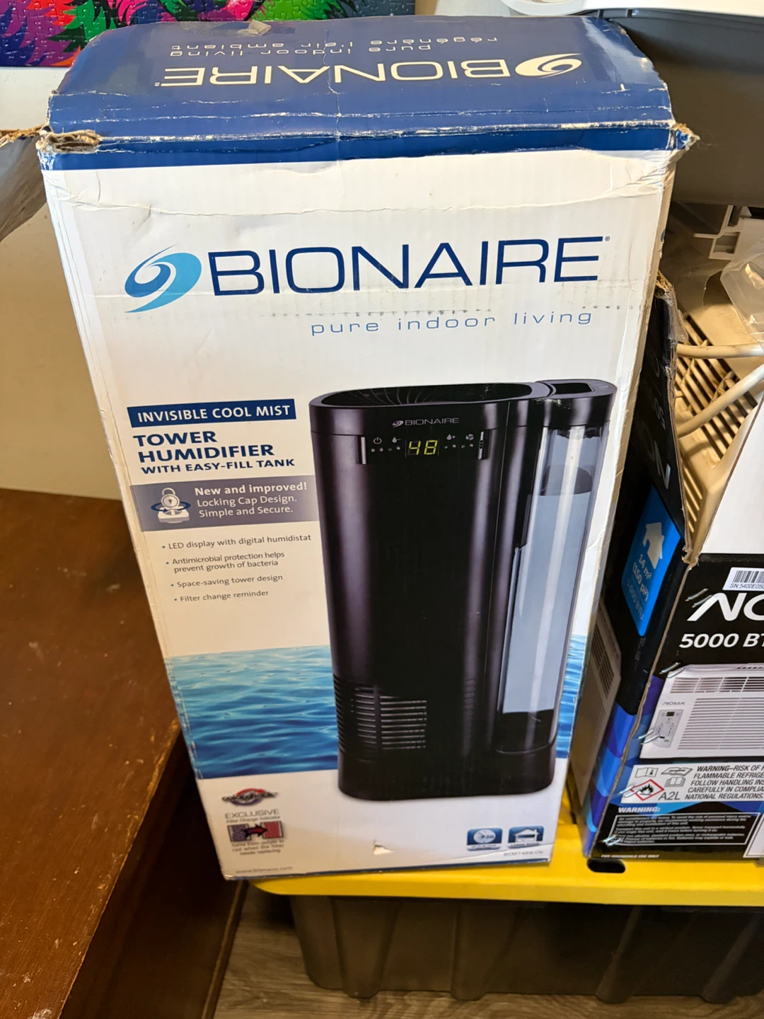 Bionaire Invisible Cool Mist Tower Humidifier