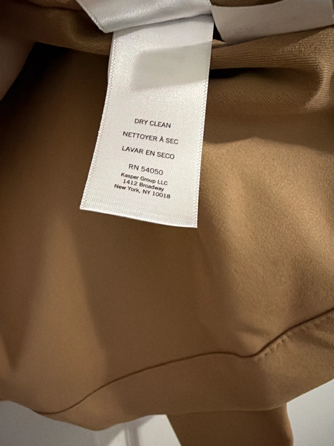 Kenneth Cole Tan Double-Breasted Jacket - XL - photo 5