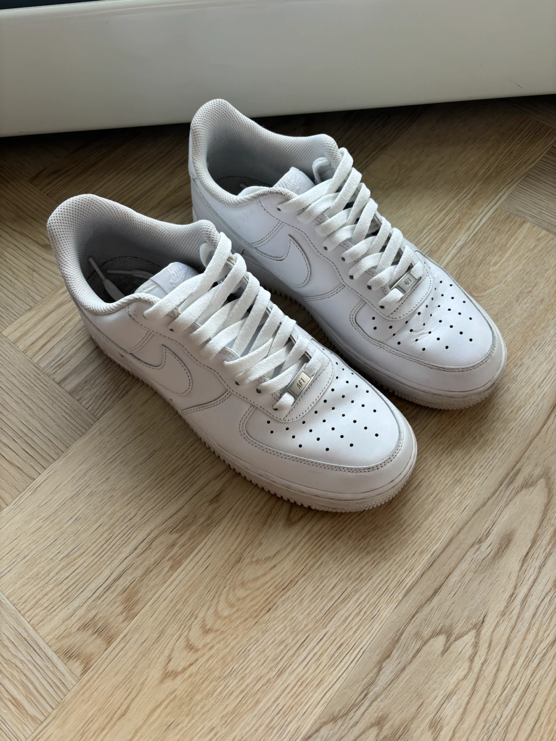 Nike Air Force 1 White Sneakers - 9.5 Men’s