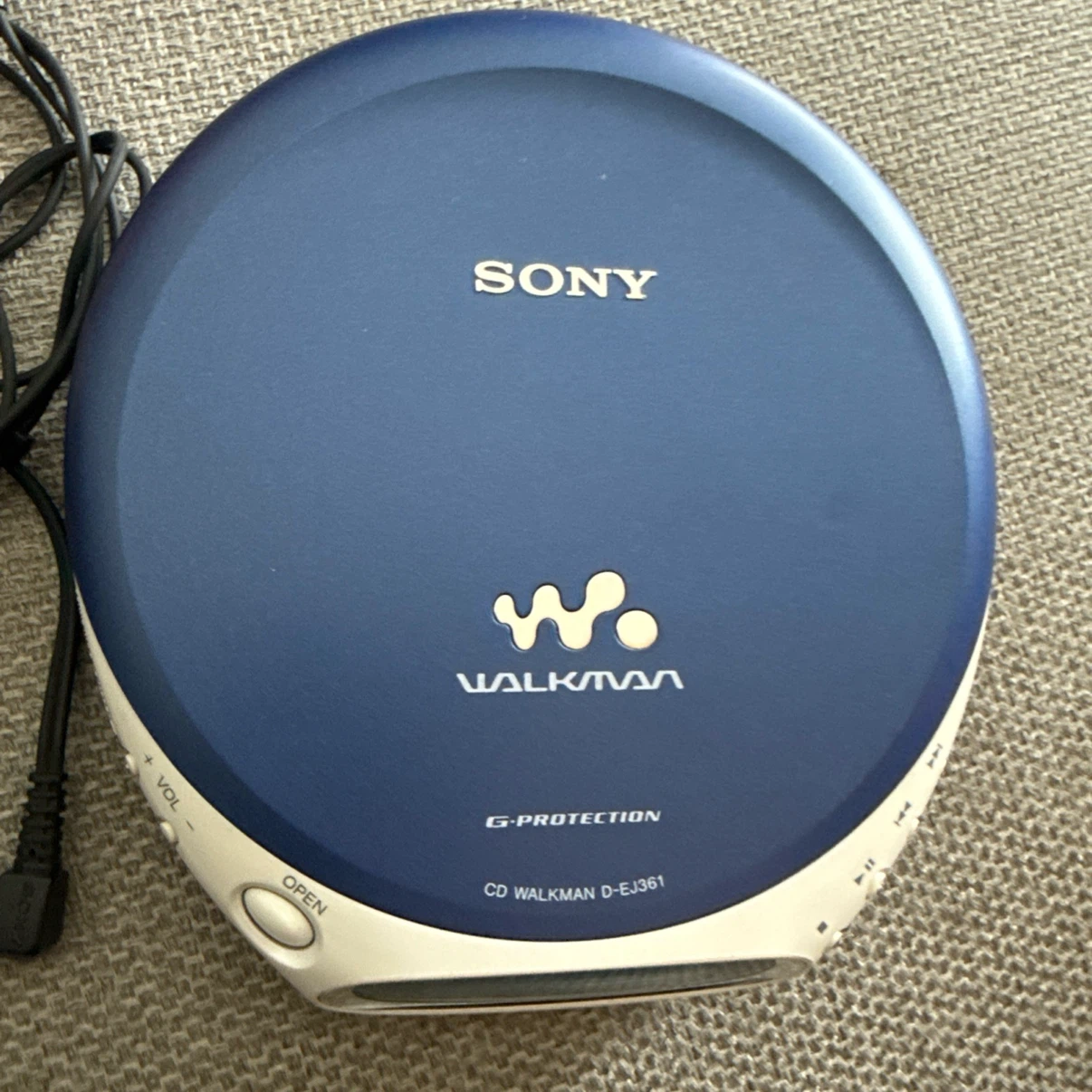Sony Walkman D-EJ361 CD Player - photo 2