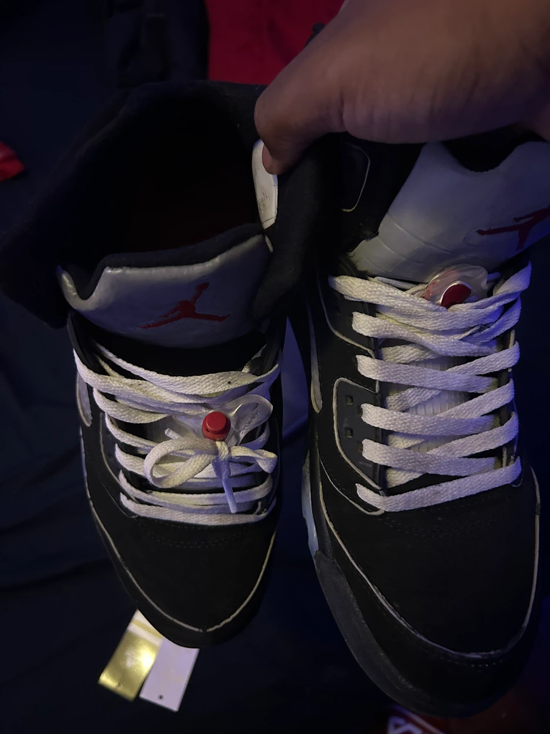 Air Jordan 5 black metallics