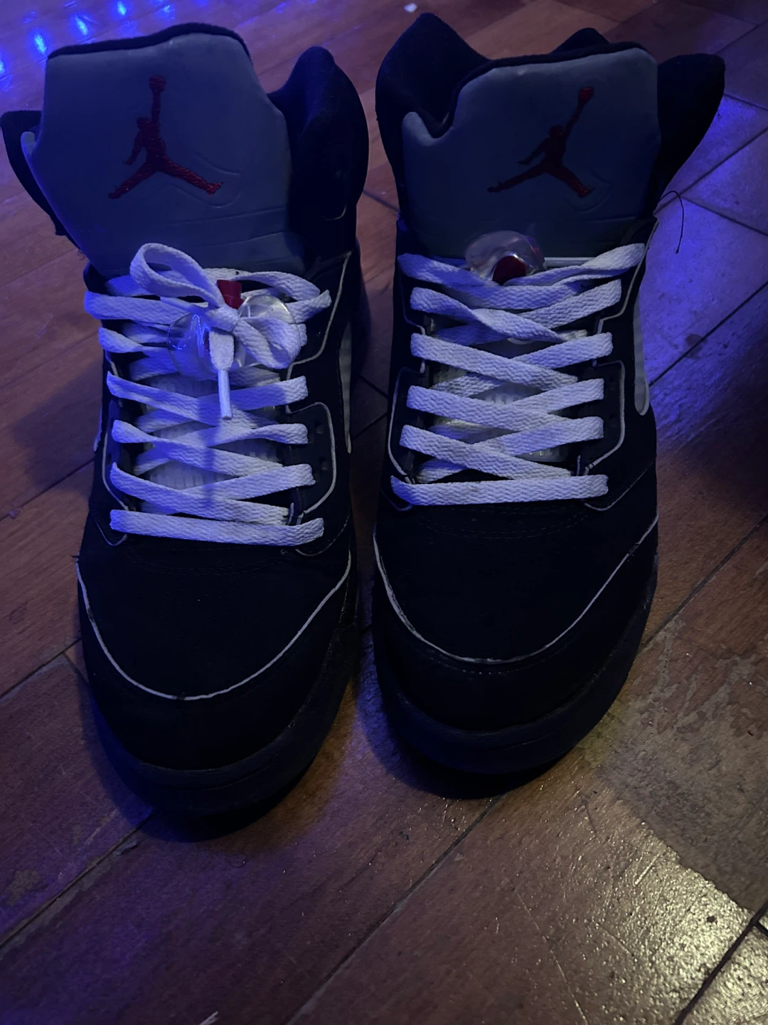 Air Jordan 5 black metallics - photo 4