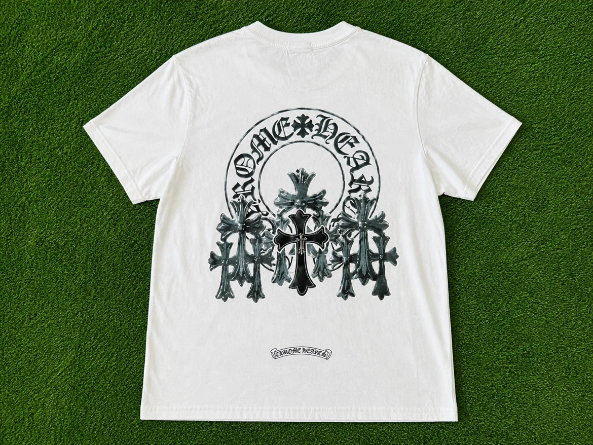 Chrome Hearts White T-Shirt - photo 2