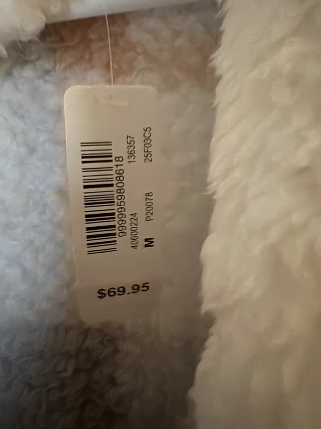 La Vie En Rose Sherpa Plaid Hooded Bathrobe- new medium - photo 2