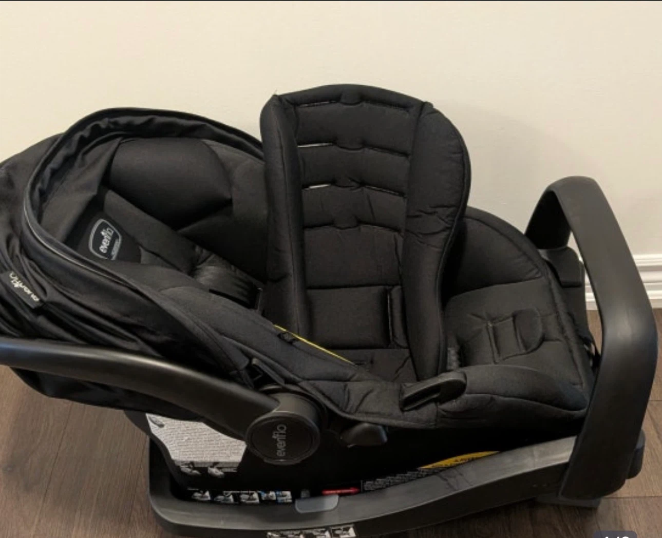 Evenflo Pivot Xpand Double Stroller Car Seat Very Good Condition - photo 4