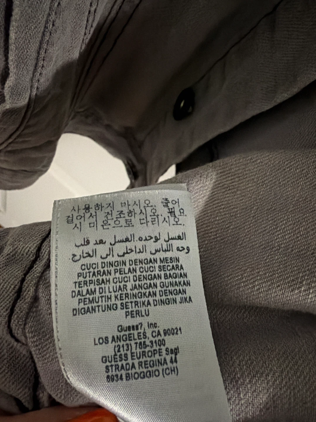 GUESS Grey Denim Jacket - photo 3