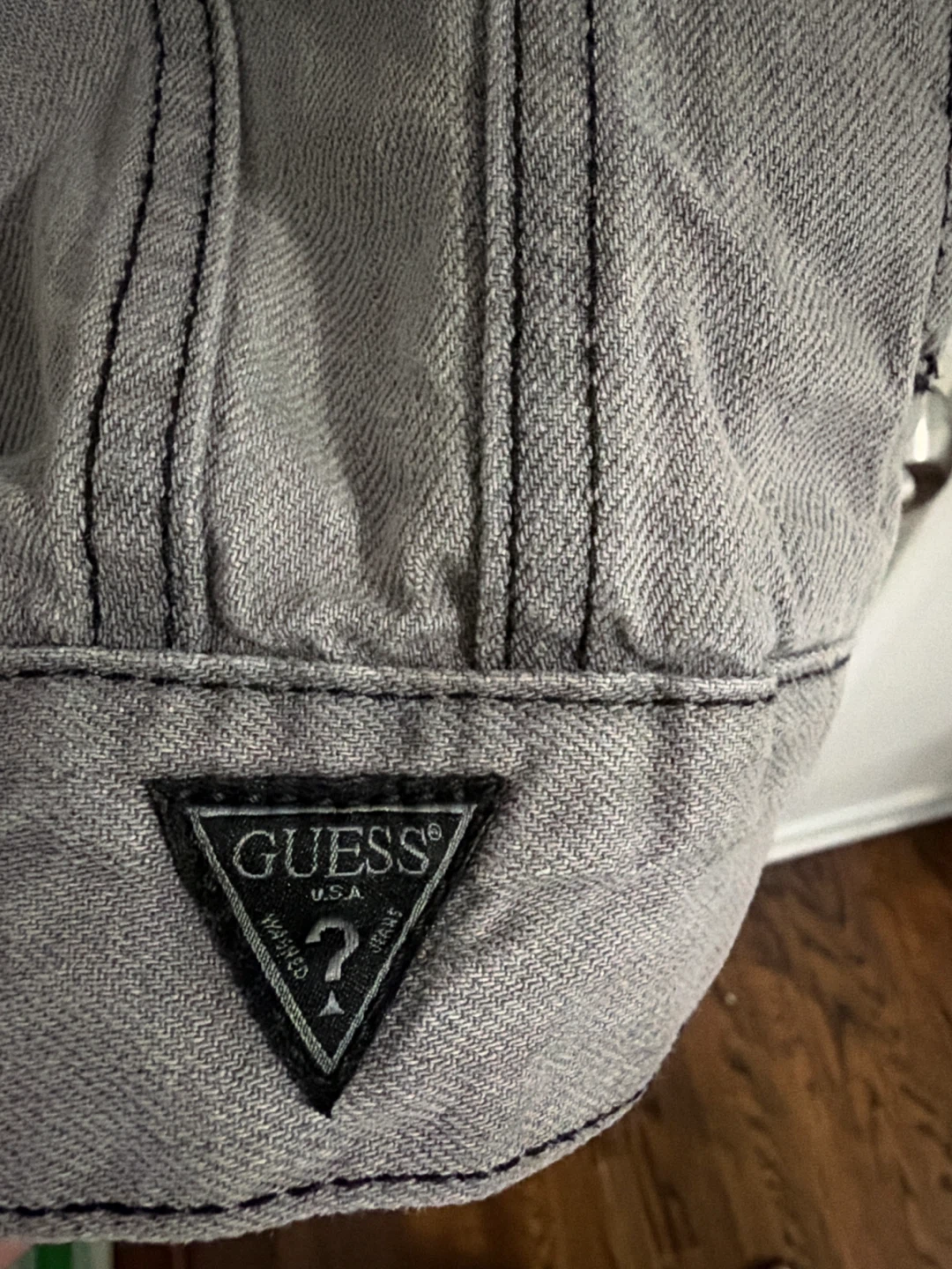 GUESS Grey Denim Jacket - photo 4
