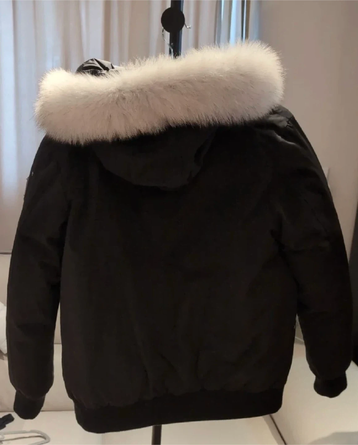 Moose Knuckles Black Bomber Jacket - photo 3