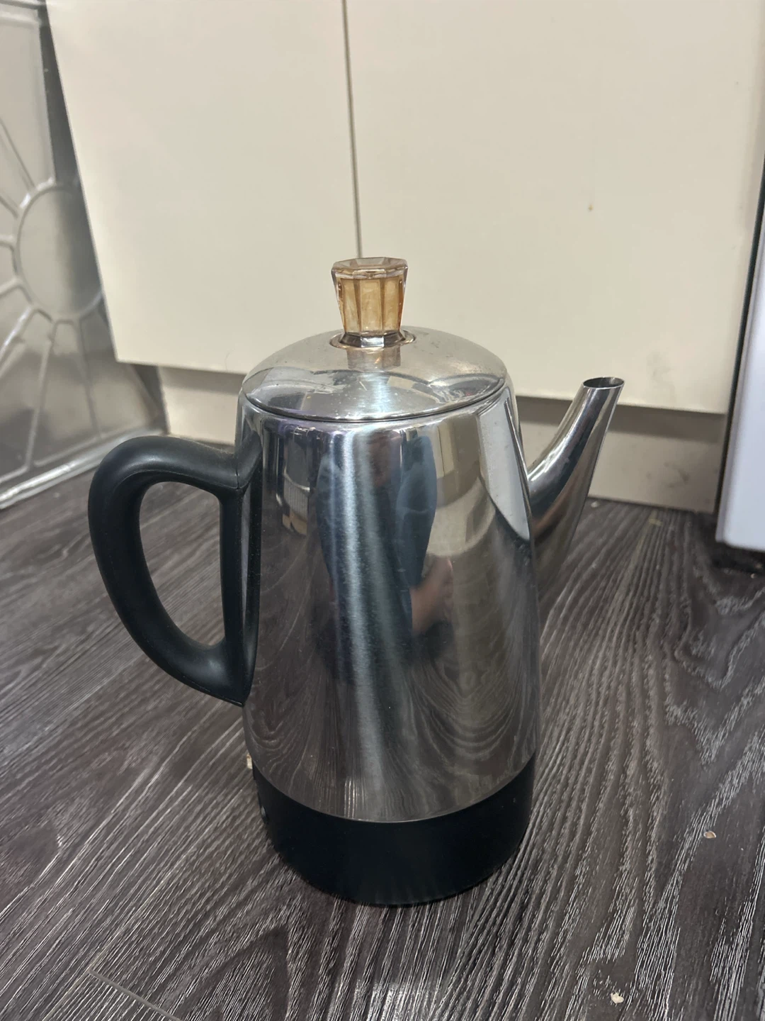 Vintage Stainless Steel Coffee Percolator