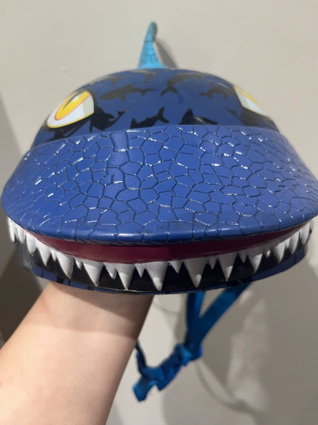 Kids Shark Bicycle Helmet - photo 2
