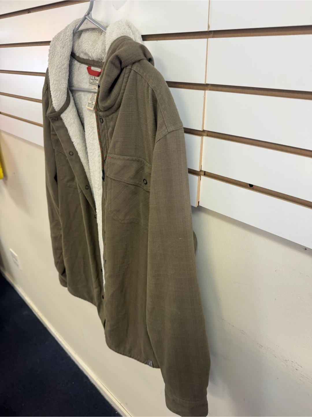 L.L.Bean Sherpa-Lined Hooded Shirt Jacket - photo 3